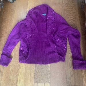 Armani exchange rabbit hair sweater